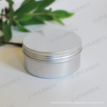 150ml Aluminum Screw Jar for Cosmetic Packaging